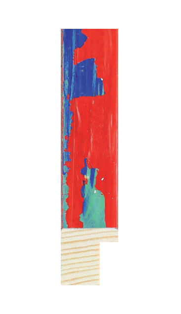 Vibrant Art Splash Picture Frame | Handcrafted Pine Wood – 6 Colours