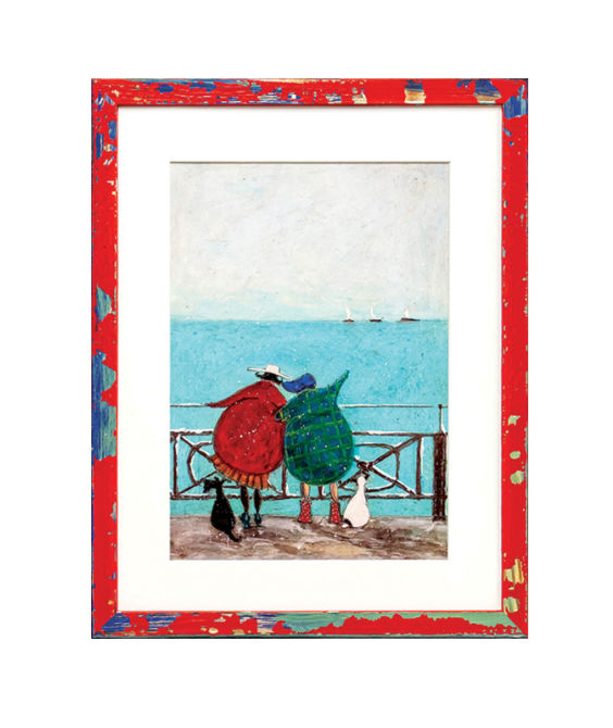 Vibrant Art Splash Picture Frame | Handcrafted Pine Wood – 6 Colours