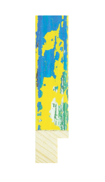 Vibrant Art Splash Picture Frame | Handcrafted Pine Wood – 6 Colours