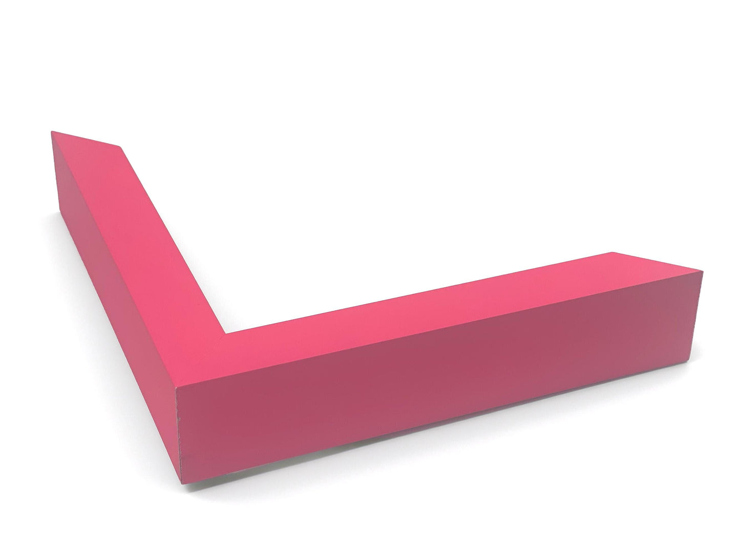 Neon Wood Box Frame: Modern Photo Display, A1-A5 Sizes