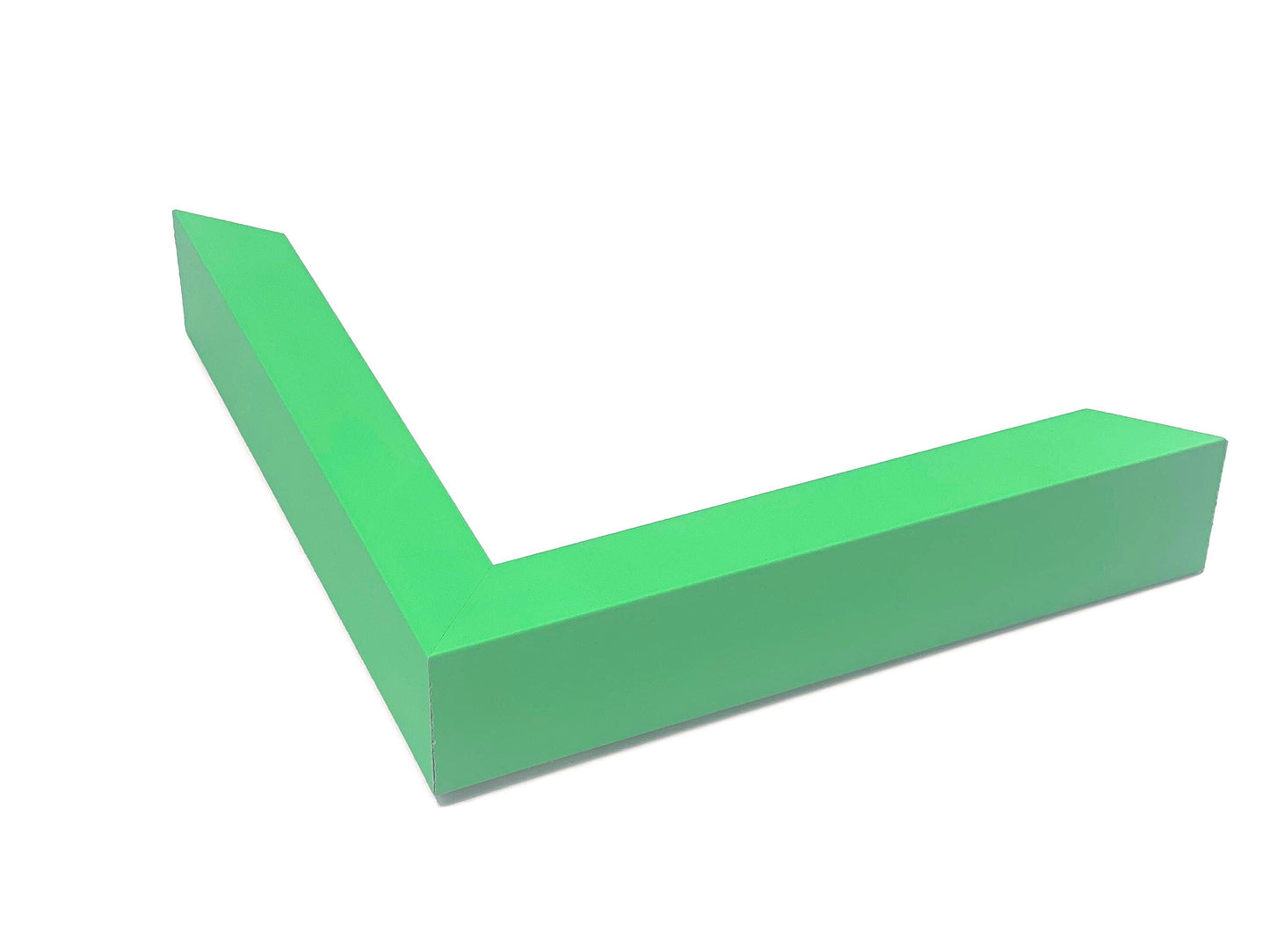 Neon Wood Box Frame: Modern Photo Display, A1-A5 Sizes