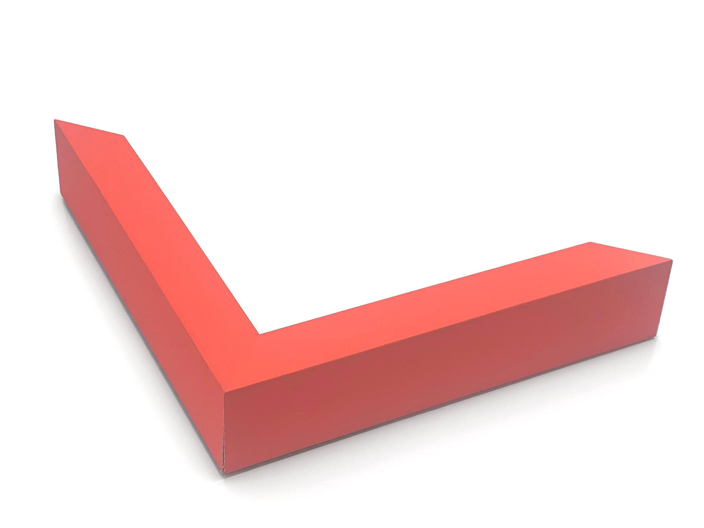 Neon Wood Box Frame: Modern Photo Display, A1-A5 Sizes