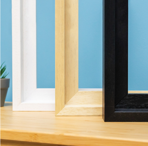 Bespoke Canvas Floater Frame: Custom Wood Frames for Art