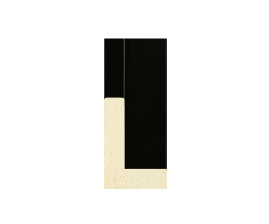 Bespoke Canvas L Shape Frame: Custom Wood Frames for Art