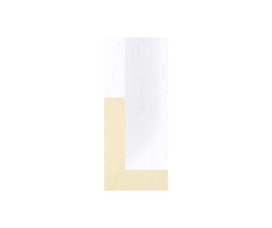 Bespoke Canvas L Shape Frame: Custom Wood Frames for Art