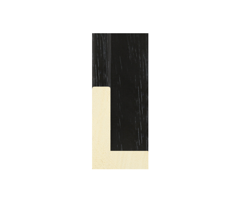 Bespoke Canvas L Shape Frame: Custom Wood Frames for Art