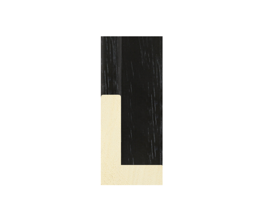 Bespoke Canvas L Shape Frame: Custom Wood Frames for Art