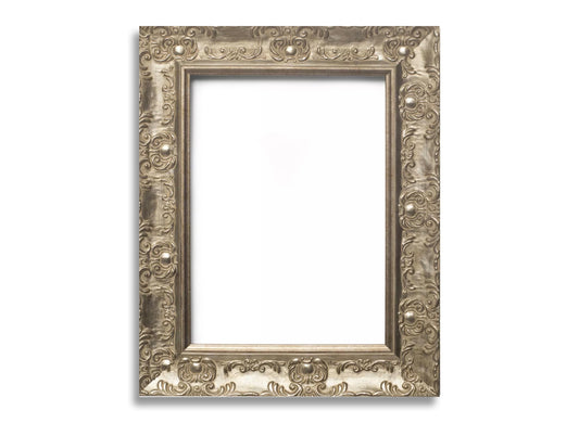 Venice Ornate Shabby Chic Antique Style Picture Frame - Champagne Silver