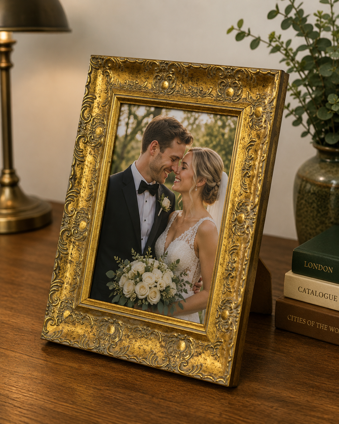 Venice Ornate Shabby Chic Antique Style Picture Frame - Gold