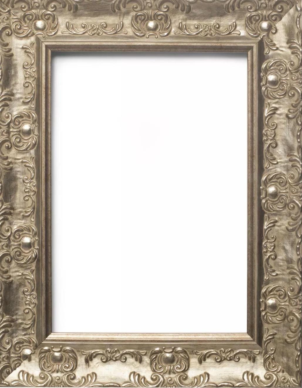 Venice Ornate Shabby Chic Antique Style Picture Frame Champagne Silver A1/A2/A3/A4/A5